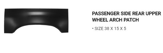 Wheel opening panel 92-14 Ford E-van  RH - RRP3278