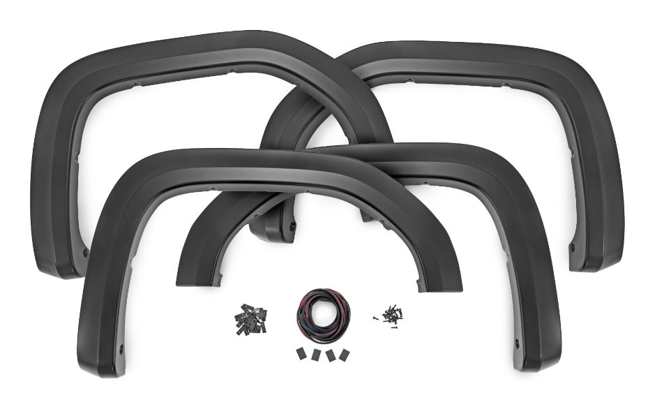 Fender flare Rough Country 2inch 19-26 GMC Sierra - S-G11911