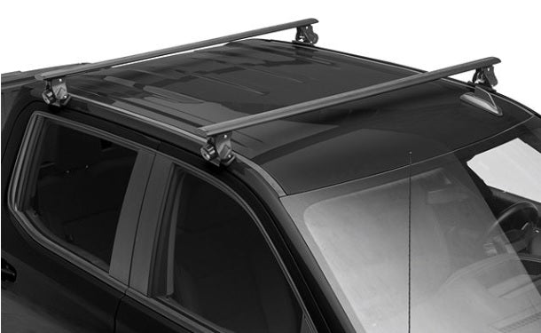 Red rock Cross bar roof rack black  - S149005