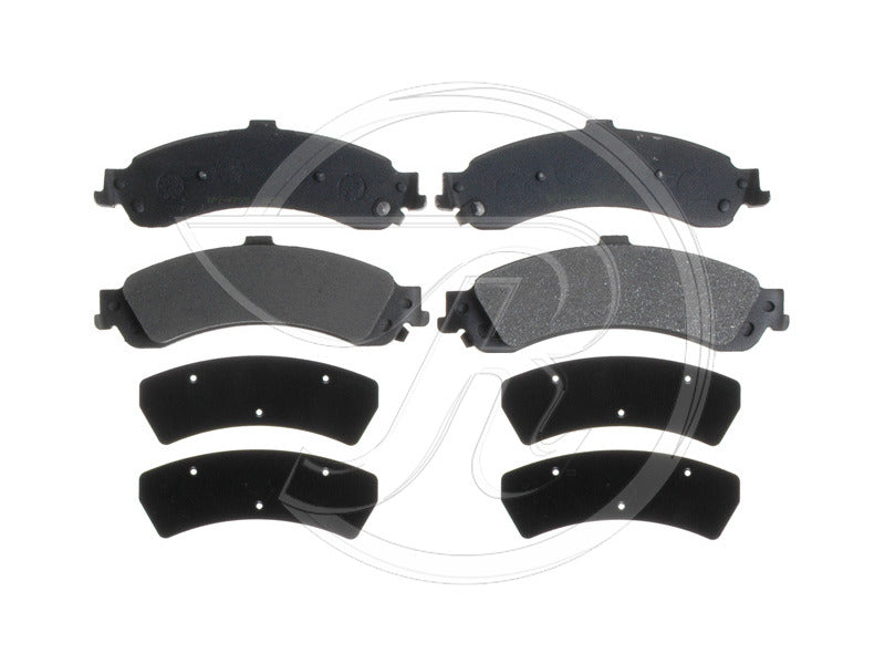 Pads D834/975 Tahoe 00-06 rear semi metallic - SGD834M