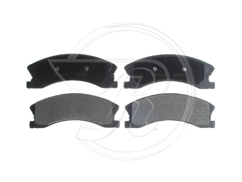 Pads D945 GR.Cher 99-04 fr w/akebono caliper - SGD945M