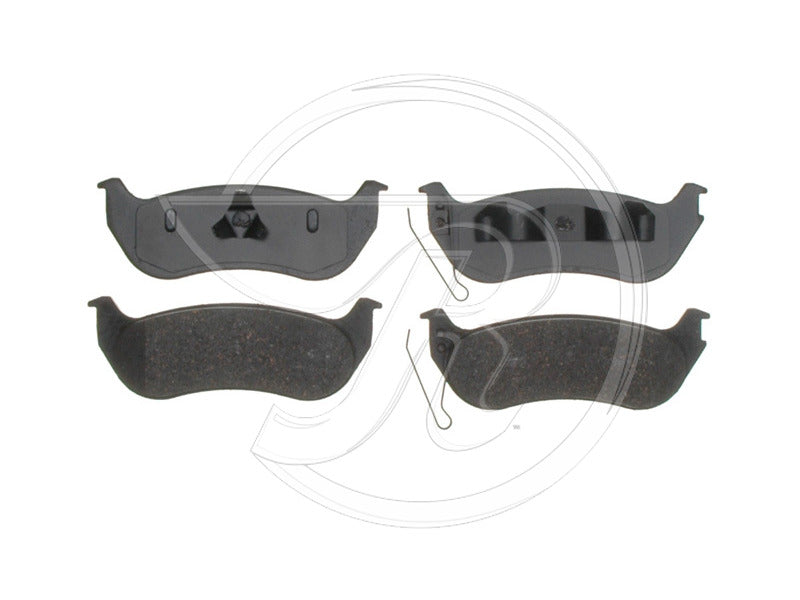 Pads D981 Jeep Liberty 03-07 rear - SGD981C