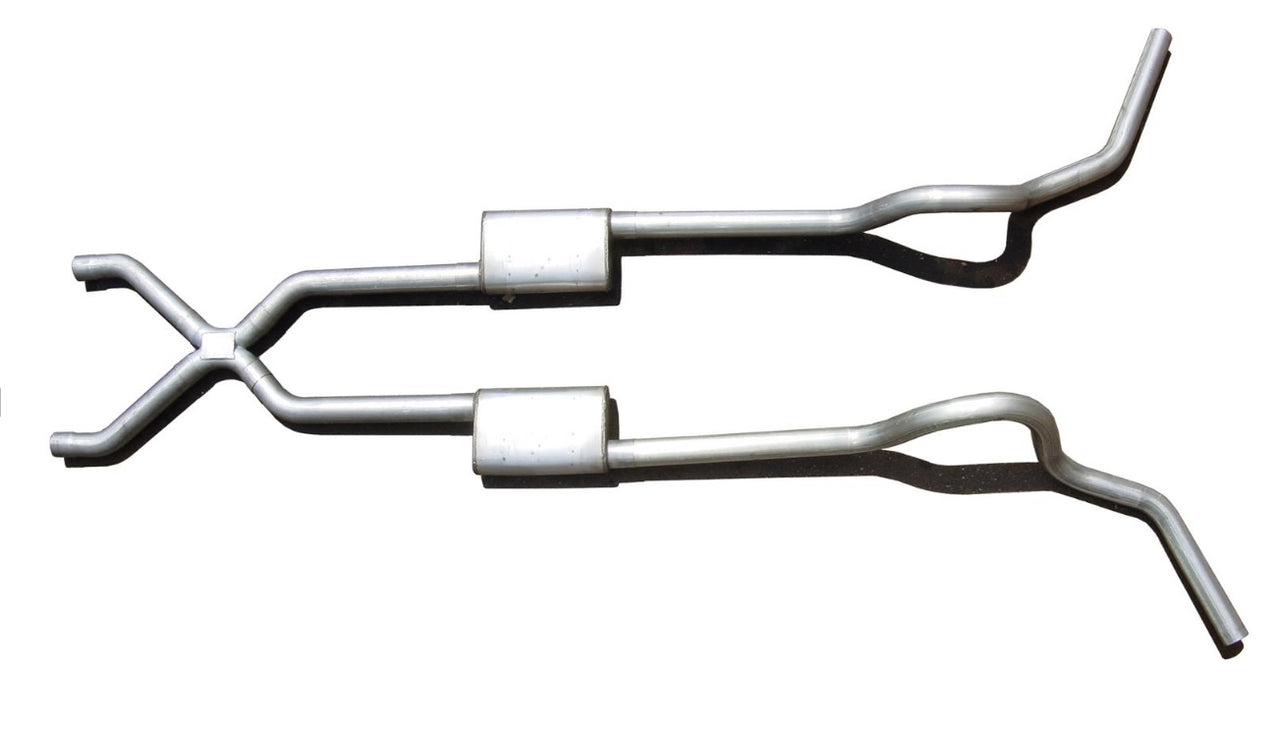 Exhaust system dual 409 St.steele  - SGT79S