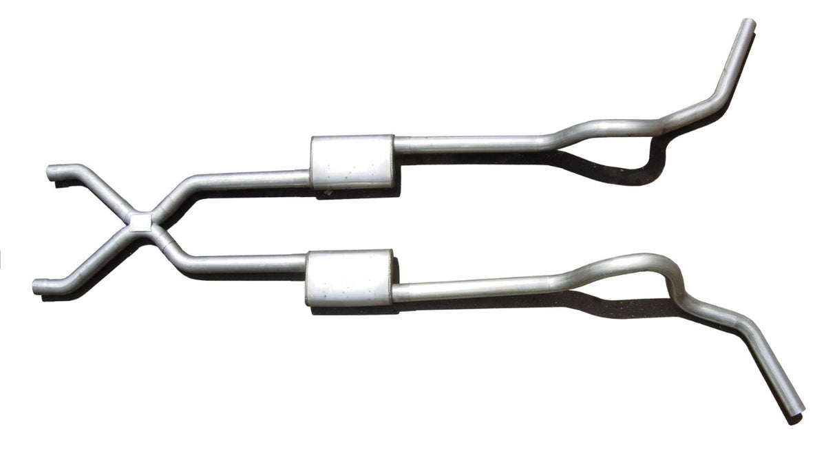 Exhaust system dual 409 St.steele  - SGT79S