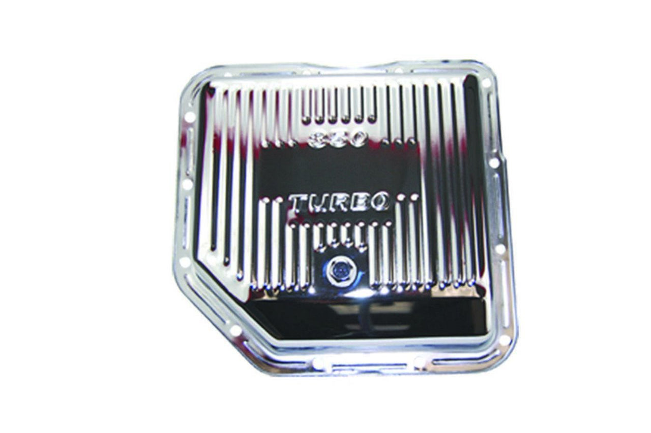Transmission Oil Pan Chrome w/Drain Plug TH350 - SPC7491