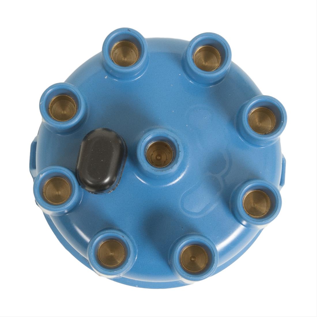 Dist.cap Chr V8 59-91 black cap  - STCH409