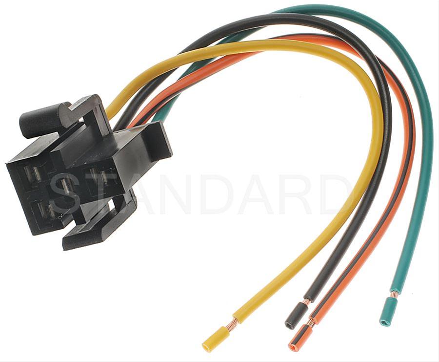 Connector w/pigtail 4-wire Blower Motor Resistor - STS630