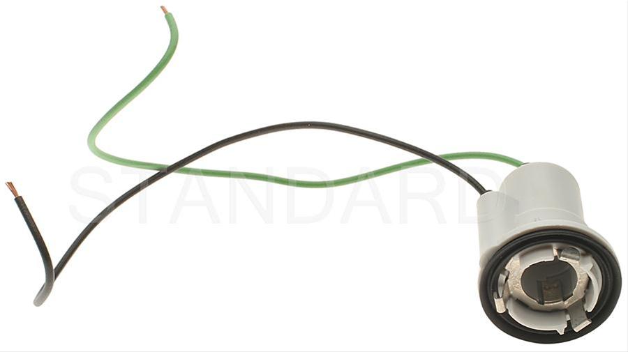 Socket w/pigtail 2-wire gm 70-91 back light - STS67