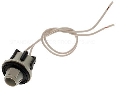 Socket w/pigtail 2-wire licence lamp - STS789