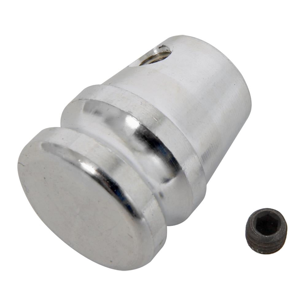 Dash Knob, Billet Aluminum, Natural Finish, Smooth - SUM-460008