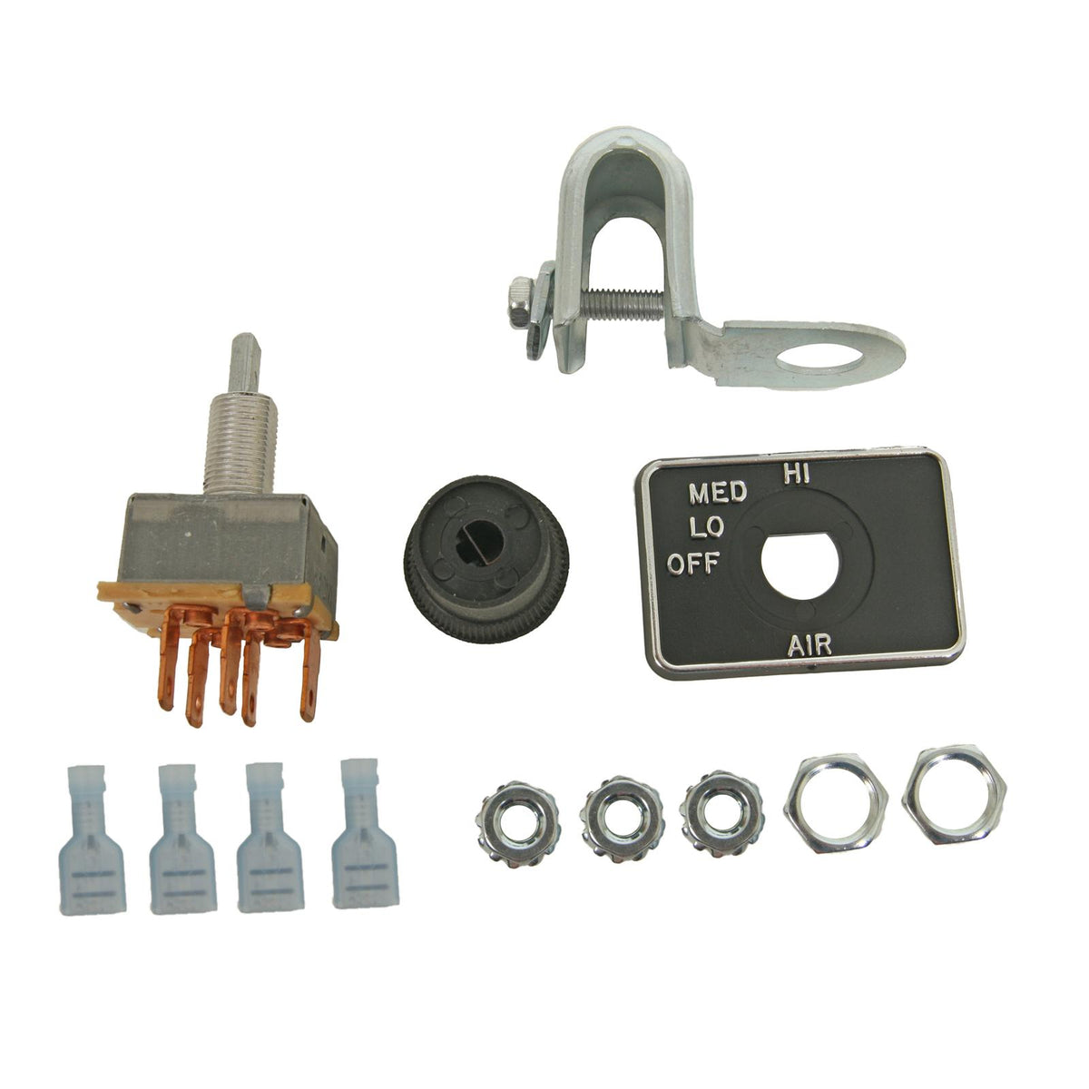 Heater Switch, Rotary, 3 speed - SUM-991110