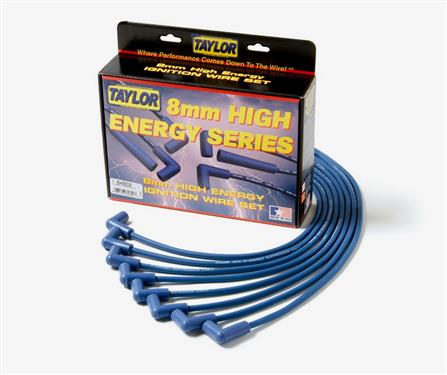 Spark plug cable Corvette C3 BB W/HEI (Blue) - TAY64602