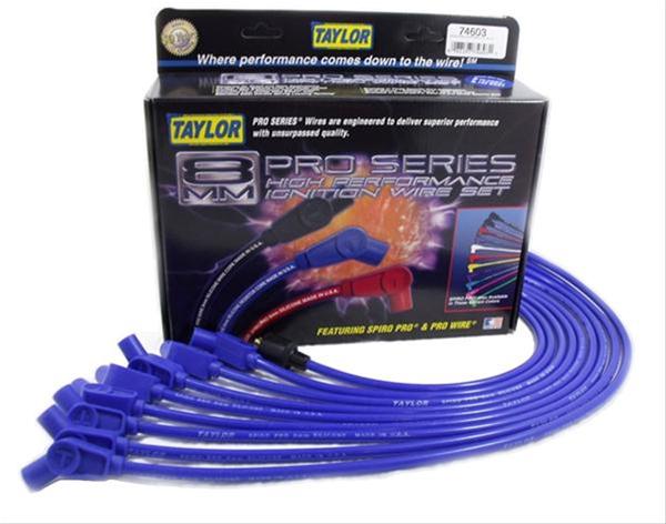 Spark Plug Wires, 8mm Blue 135degree female - TAY74603