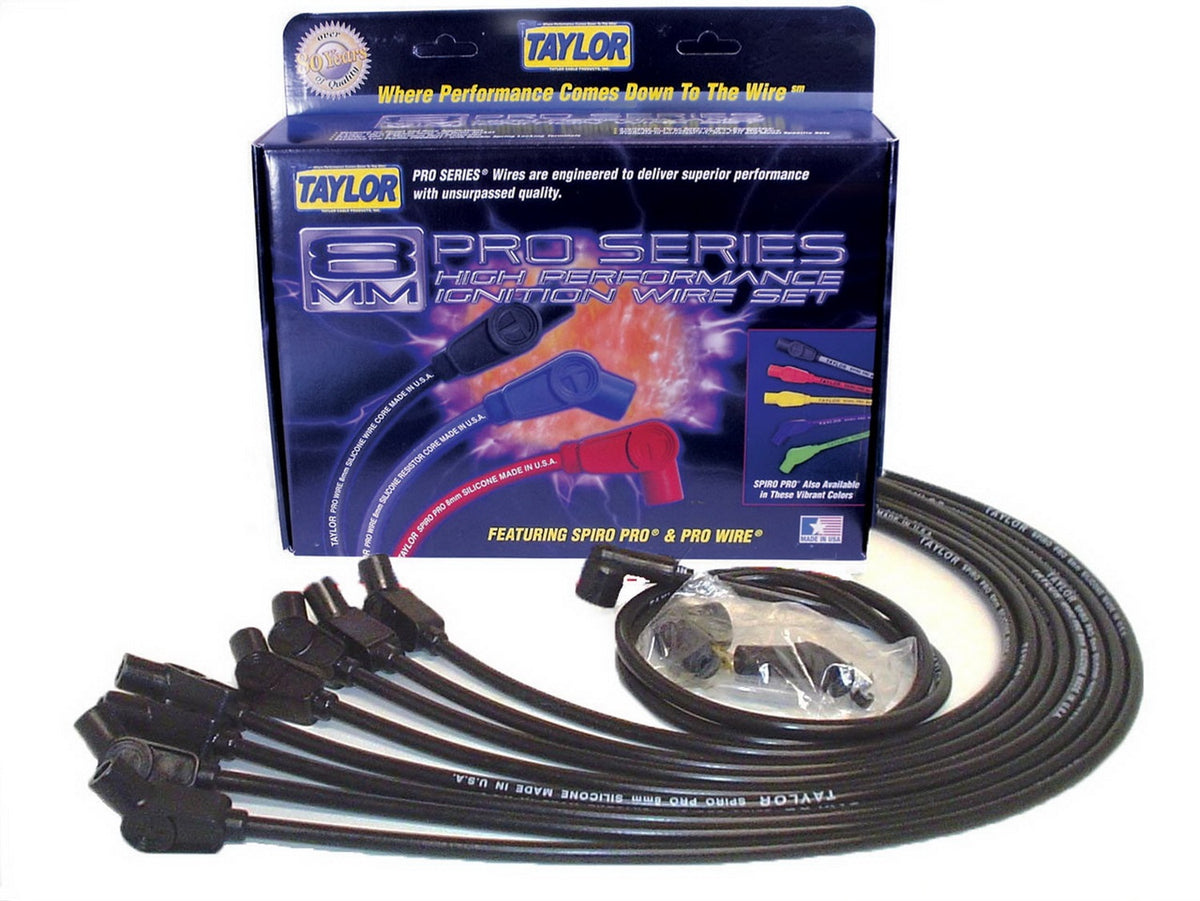 Spark plug wire 135degree 8mm BB Chev - TAY76031