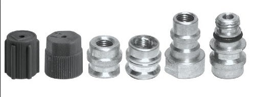R-134a retorfit adapters, low/high side all cars - VALH11