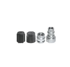 R-134a retorfit adapters, low & high side 76-95 - VALH8