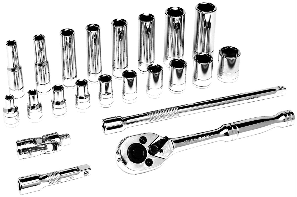 22 Delers pipe sett 3/8  SAE Tommer NTO - W36901