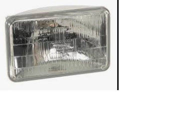 Headlamp Hi/Lo Beam small rect. - WA-H4656