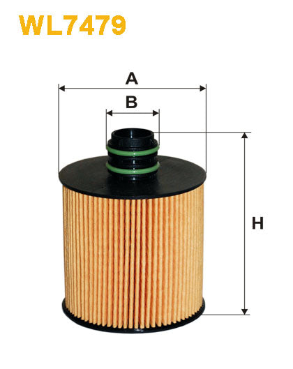 Oil Filter Cartridge - WIXWL7479